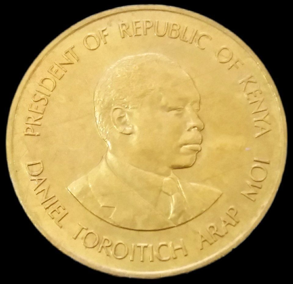 5 شیلینگ کمیاب 1991 کنیا (گالری بخشایش)