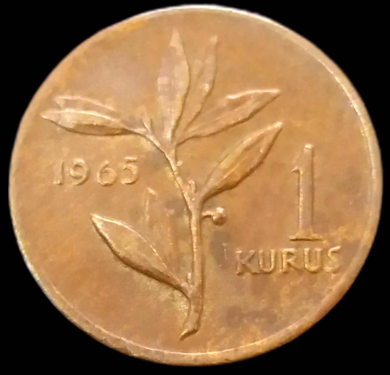 1 کروش کمیاب 1965 ترکیه (گالری بخشایش)