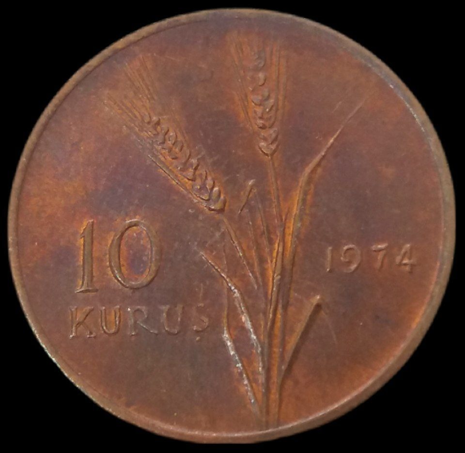 10 کروش کمیاب 1974 ترکیه (گالری بخشایش)