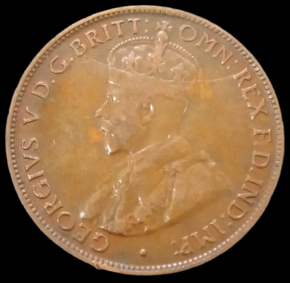 1 پنی کمیاب 1926 استرالیا (جورج پنجم)