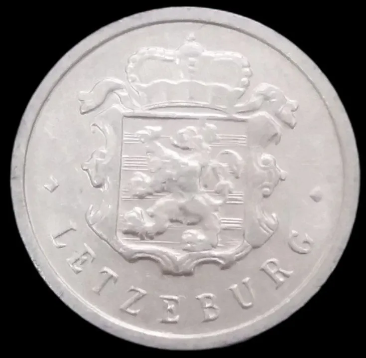 25 سنتیم 1954 لوکزامبورگ (گالری بخشایش)