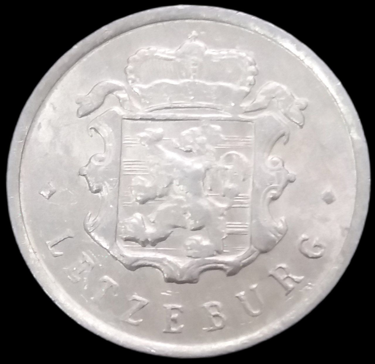 25 سنتیم کمیاب 1967 لوکزامبورگ (گالری بخشایش)