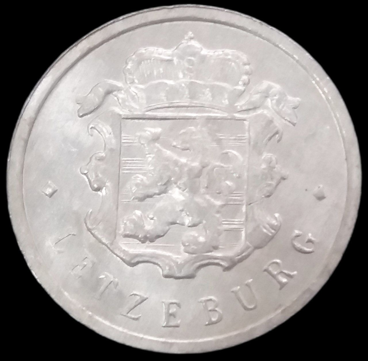 25 سنتیم کمیاب 1960 لوکزامبورگ (گالری بخشایش)