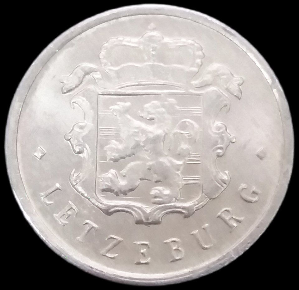 25 سنتیم کمیاب 1970 لوکزامبورگ (گالری بخشایش)