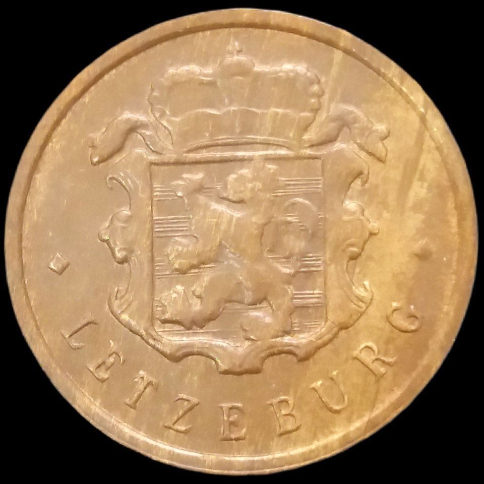 25 سنتیم کمیاب 1947 لوکزامبورگ (گالری بخشایش)