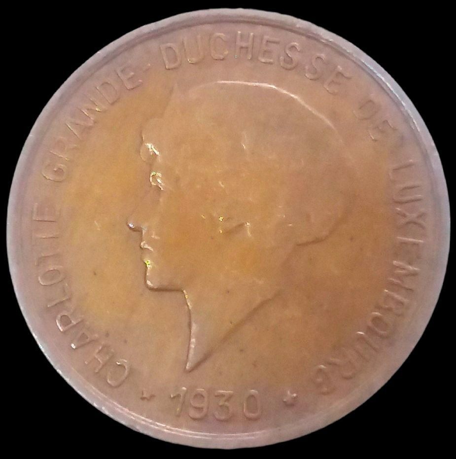 5 سنتیم کمیاب 1930 لوکزامبورگ (گالری بخشایش)