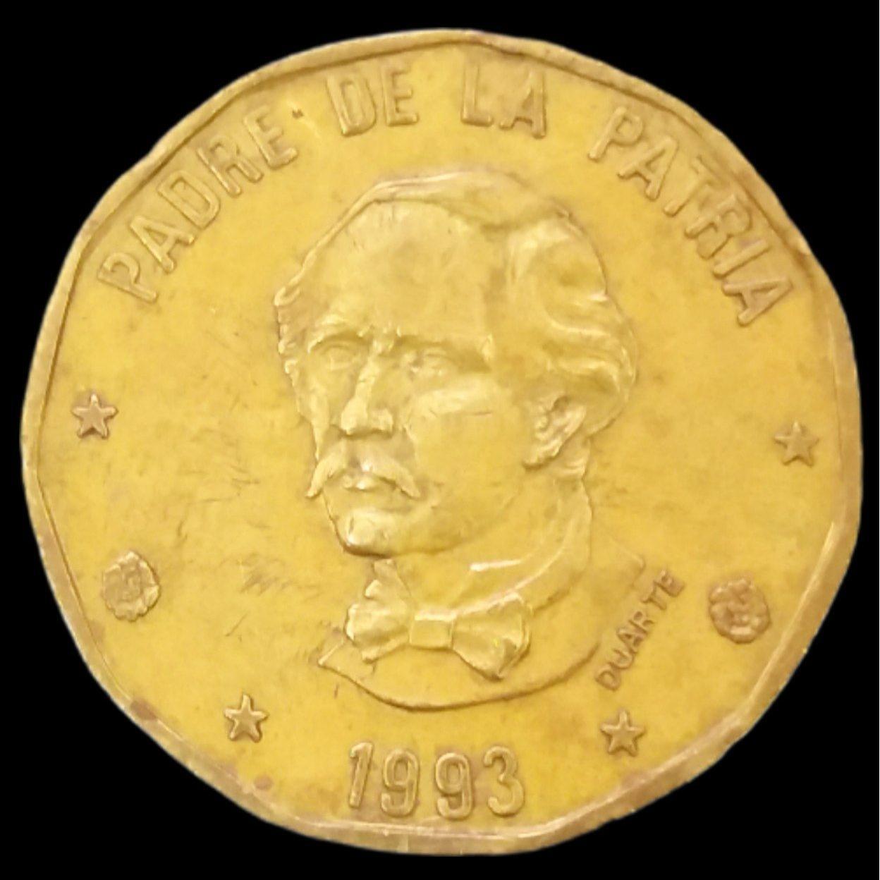1 پزو کمیاب 1993 دومینیکن (گالری بخشایش)
