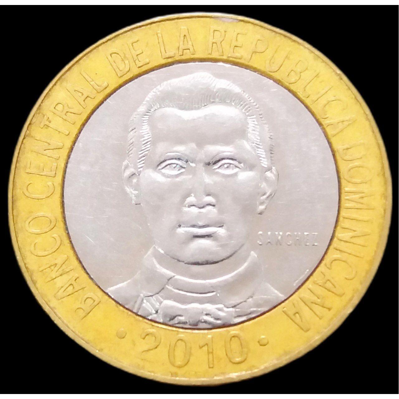 5 پزو کمیاب 2010 دومینیکن (گالری بخشایش)