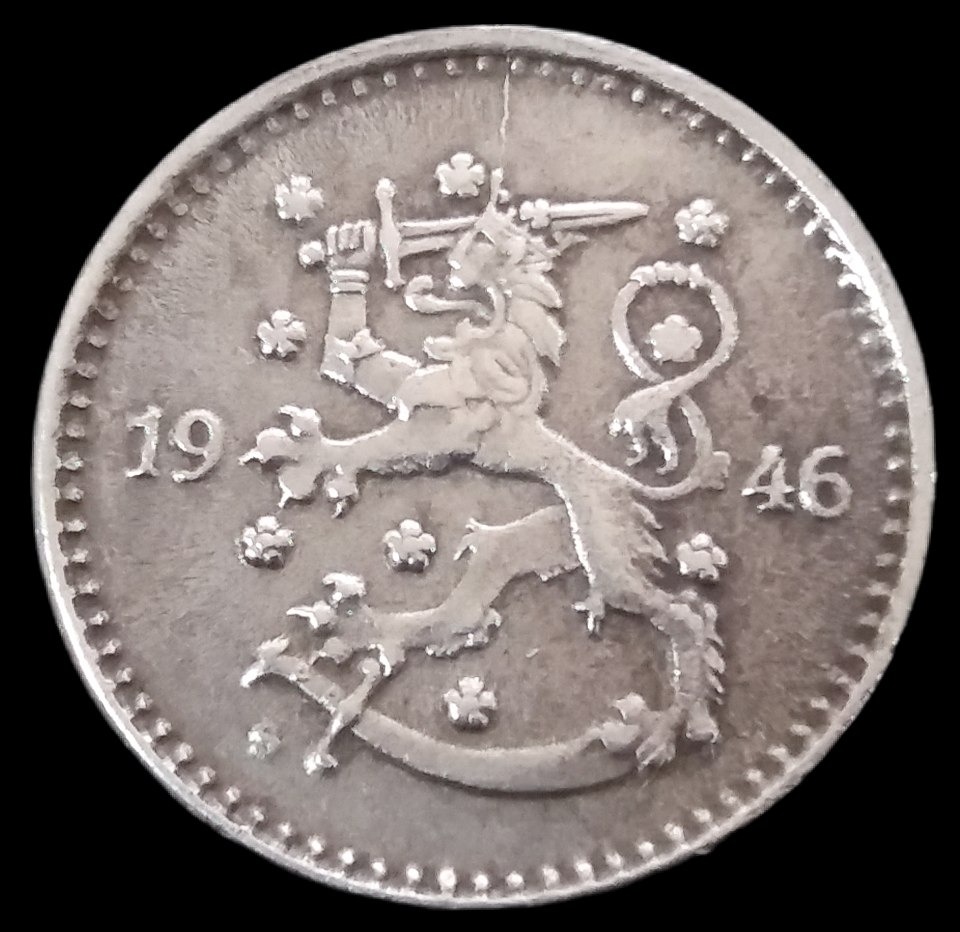 1 مارکا کمیاب 1946 فنلاند (گالری بخشایش)