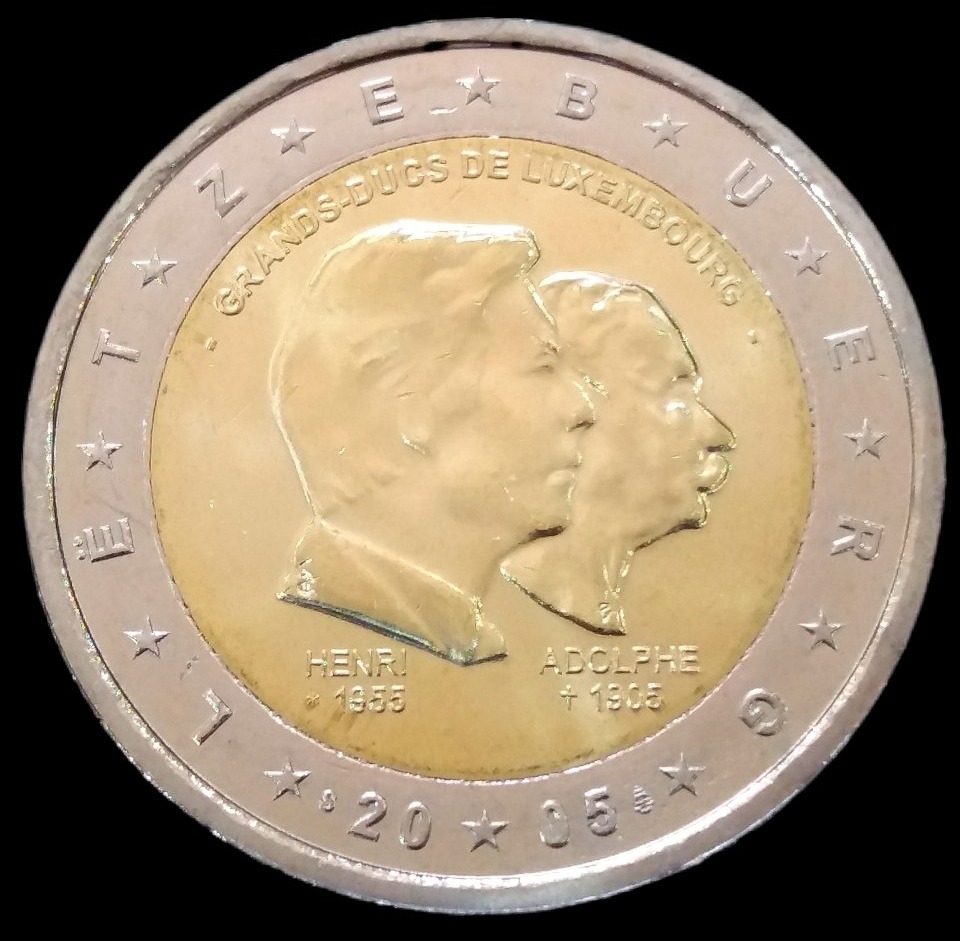 2 یورو یادبود 2005 لوکزامبورگ (گالری بخشایش)