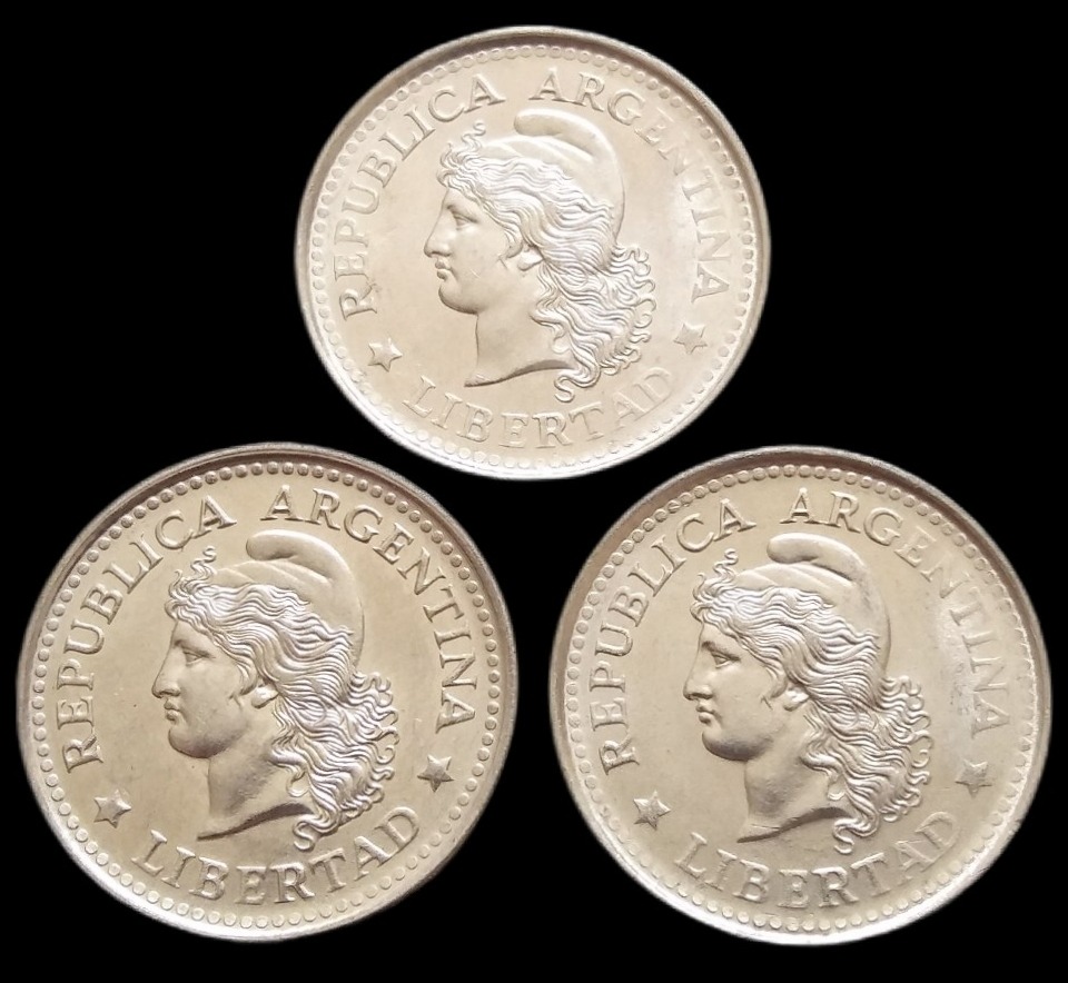 3 عدد 20 سنتاوو قدیمی 1959 آرژانتین