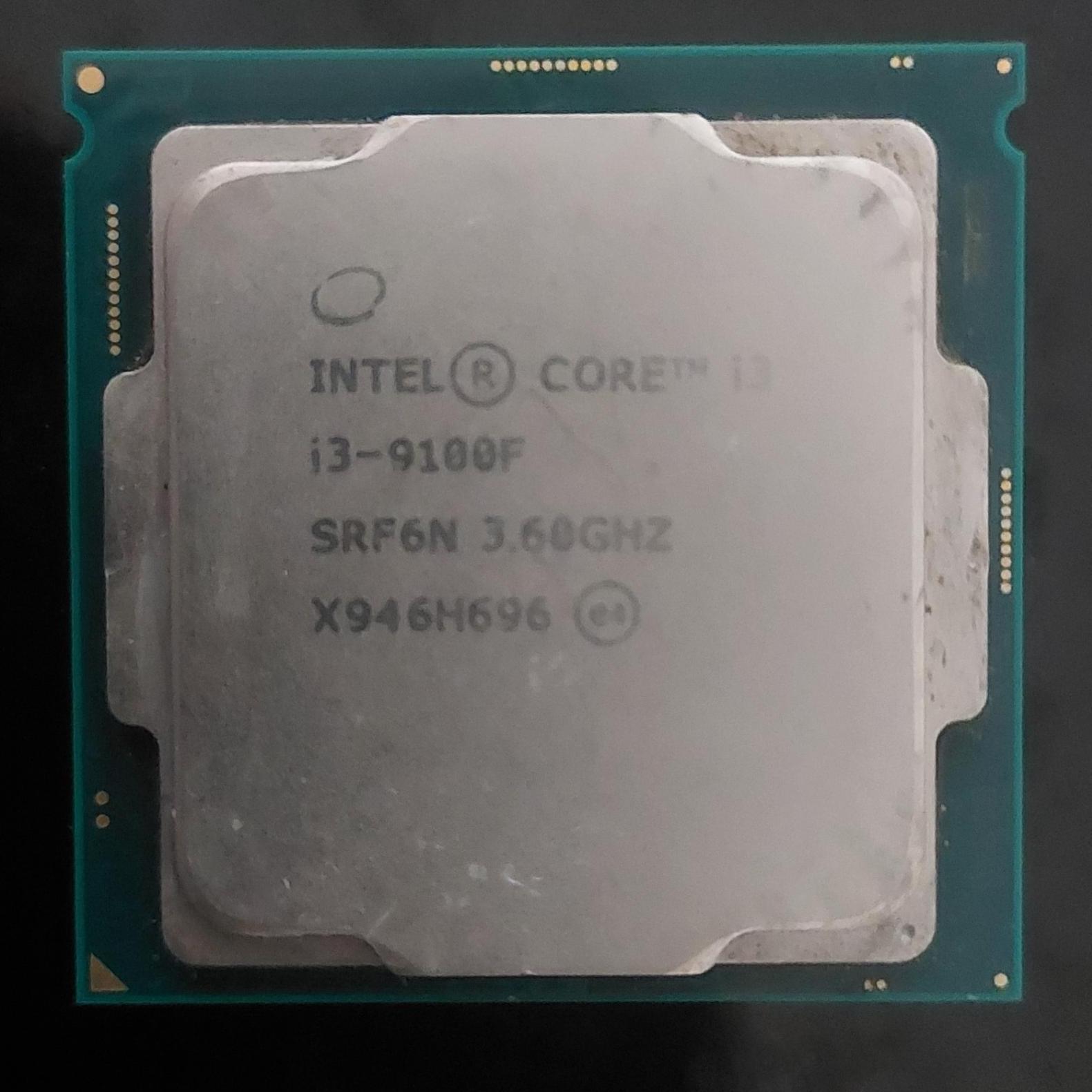 پردازنده نسل 9 اینتل i3 9100f