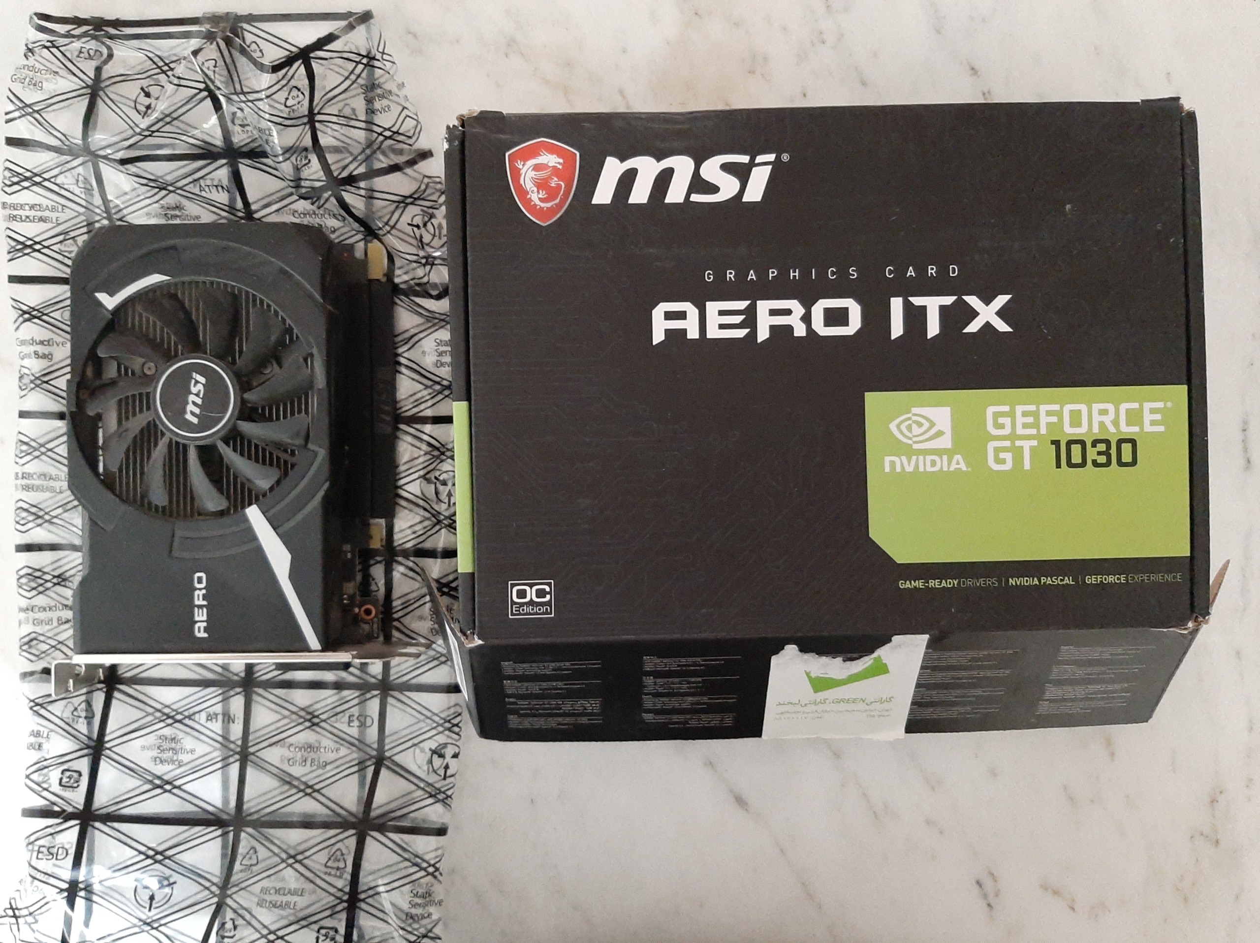 کارت گرافیک gtx 1030 2g msi