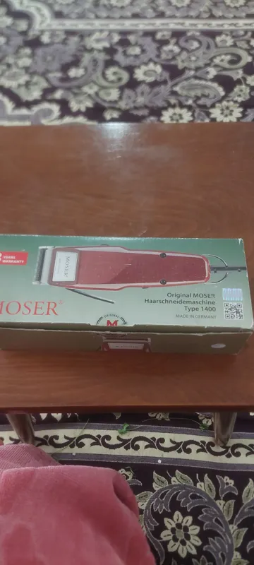 ماشین اصلاح اصلی اورجینال موزر قدیمی اکبند