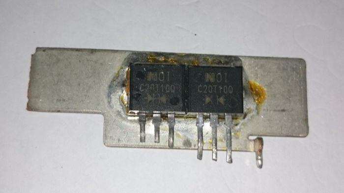 دیود دوبل C 20T10 شارژر لپ تاپ دو عدد