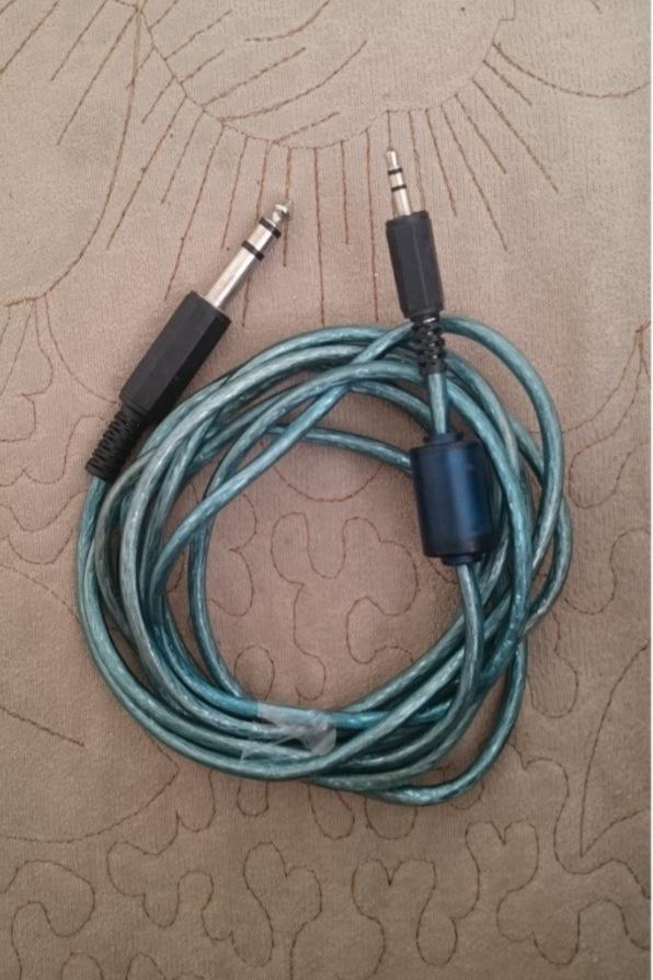 کابل تبدیل AUX سایز 3.5 به 6.35