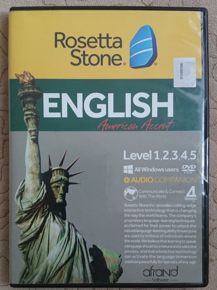 نرمافزار آموزشی انگلیسی رزتا استون