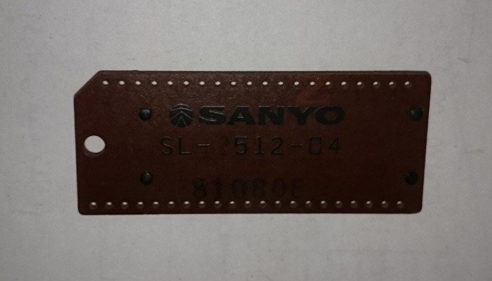 LED سون سگمنت 5Digit برند SANYO ژاپن