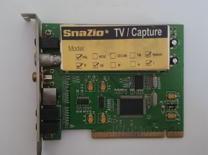 کارت TV کپچر اینترنال با سه پورت صدا و تصویر