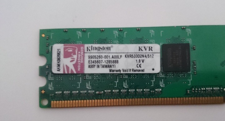 رم 533MHZ DDR2 512MB کینگستون