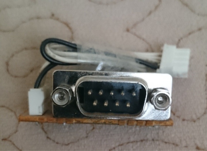 کانکتور نری پورت RS232 با کابل اتصال