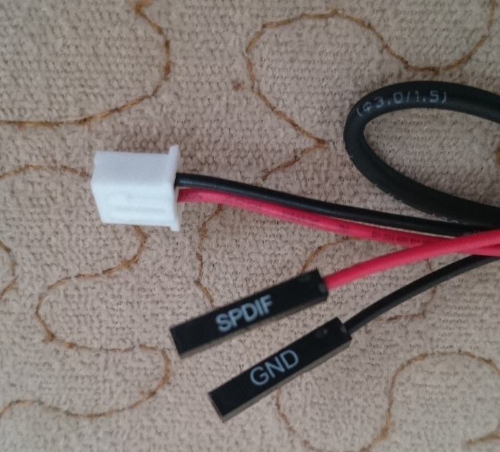 کابل کانکتور SPDIF مادربرد کامپیوتر