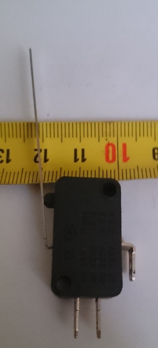 میکرو سوئیچ دسته بلند 3 پایه