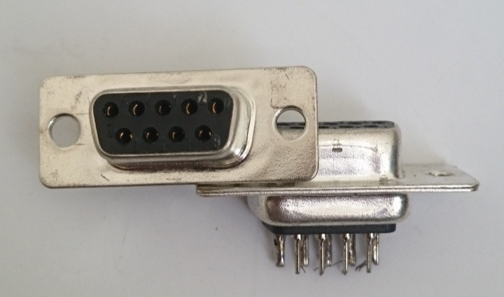 سوکت پورت سریال 9 پین مادگی(دو عدد)