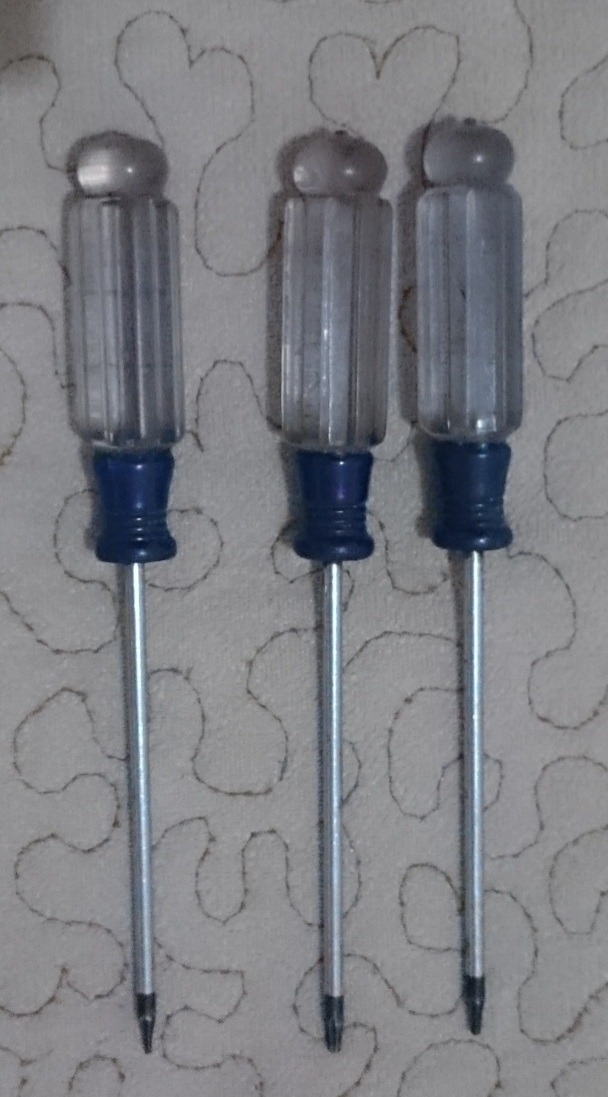 پیچ گوشتی شش پر موبایلی سایز 2 و 1