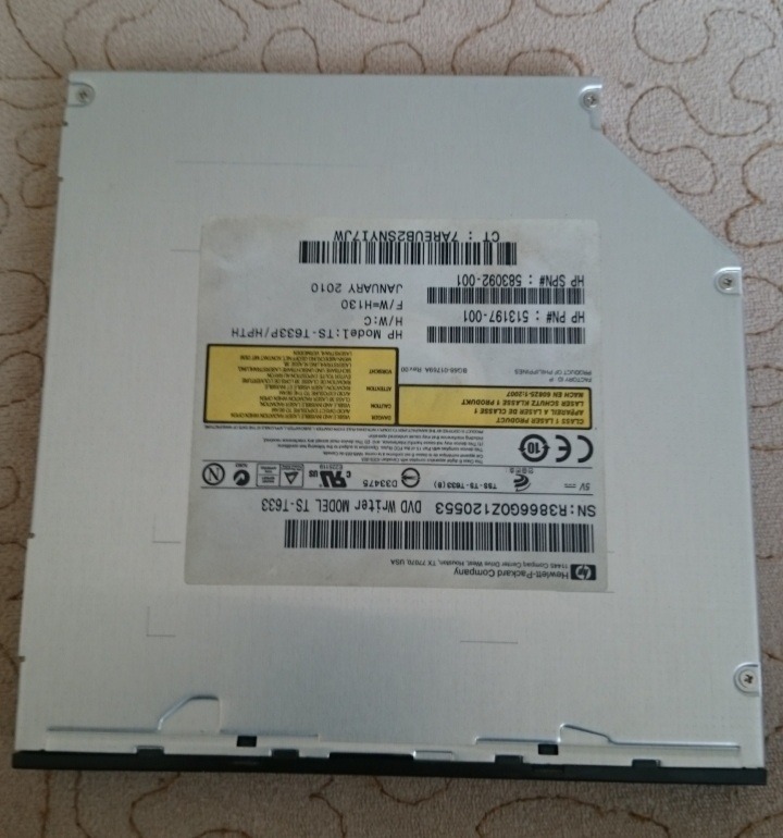 درایو DVD-RW اینترنال لپ تاپ پورت سانا