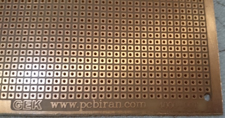 فیبر مدار چاپی سوراخ دار 12×24سانت (4215 سورخ)