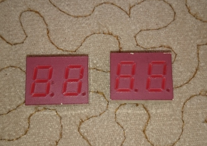 7 سگمنت 2digit تایوانی کاتد مشترک