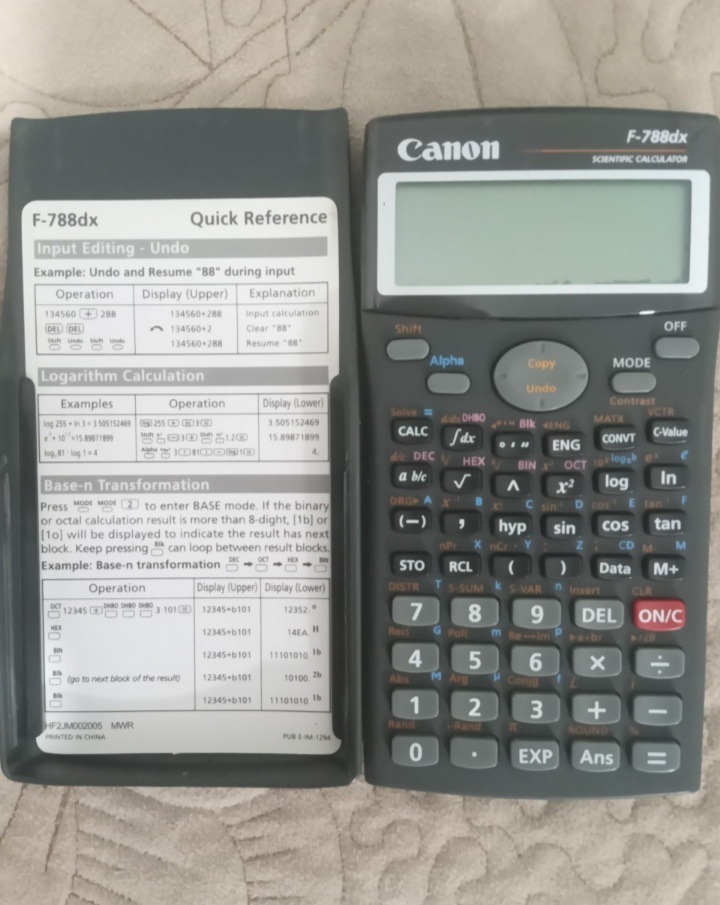 ماشین حساب مهندسی Canon F-788dx