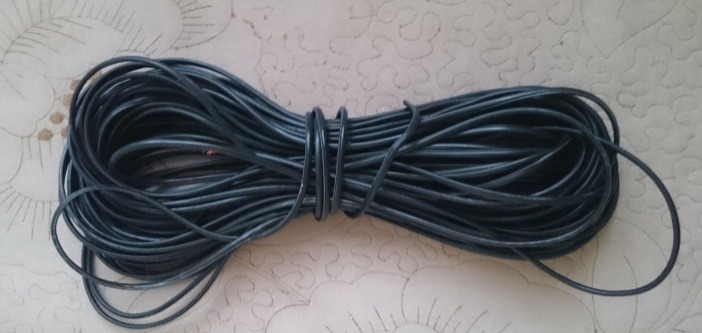 کابل دو رشته 30 متری تمام مس باند ماشین و خانگی