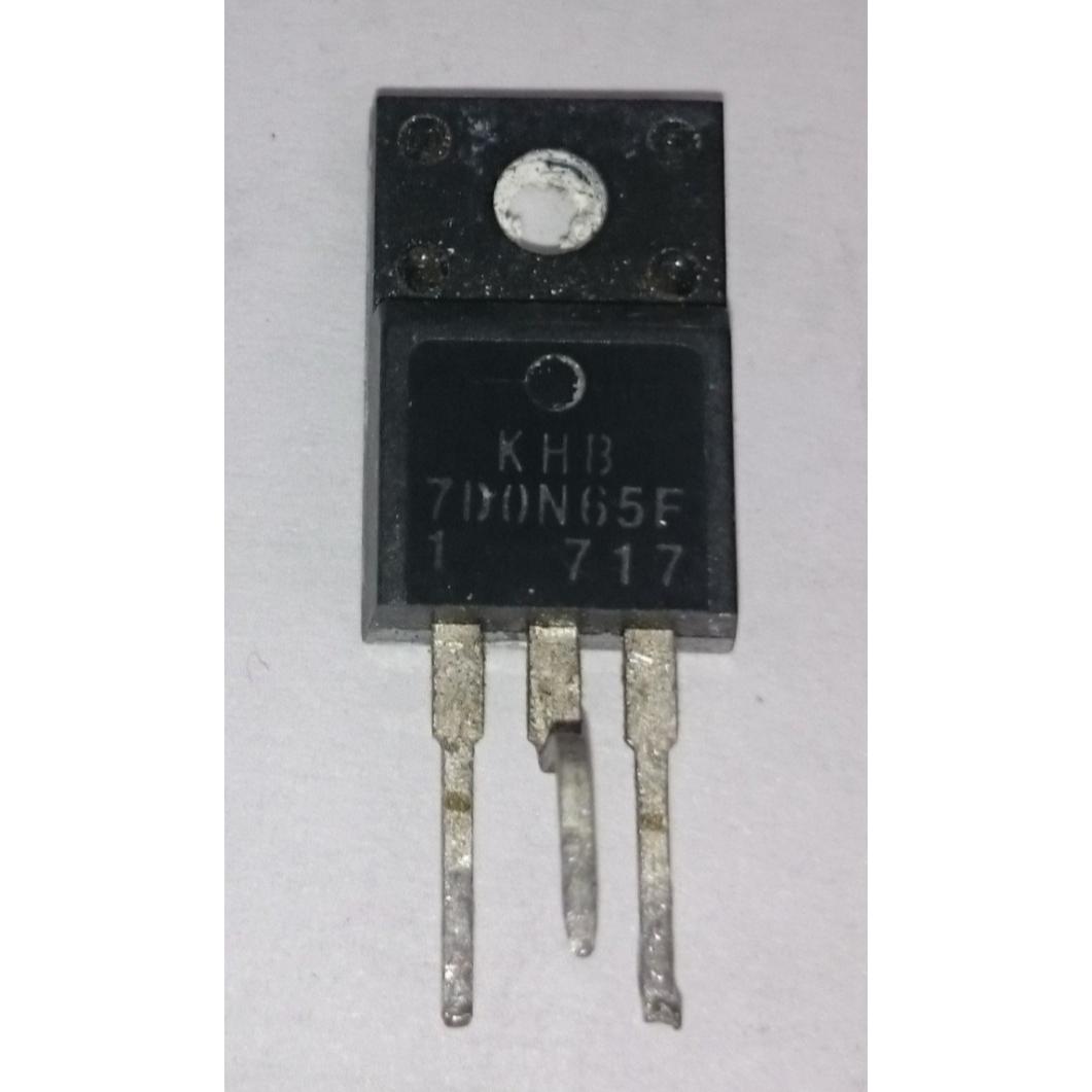 ماسفت 7N65 N CH 650V/7A اصلی 7D0N65F