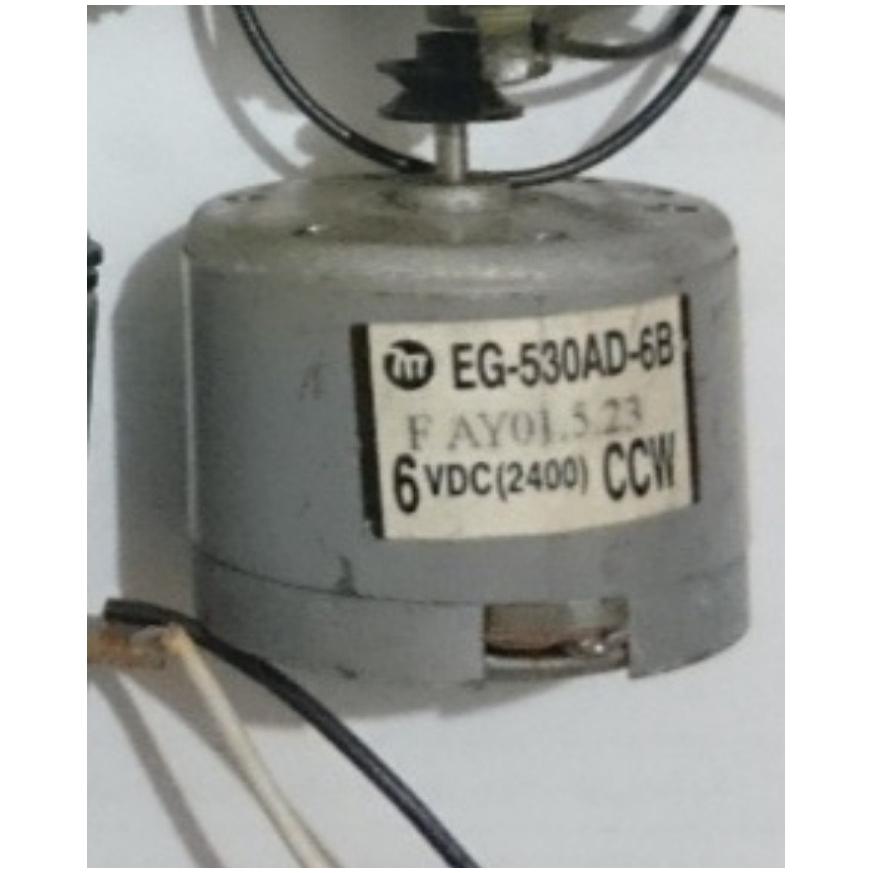 الکتروموتور 6V DC سایز متوسط
