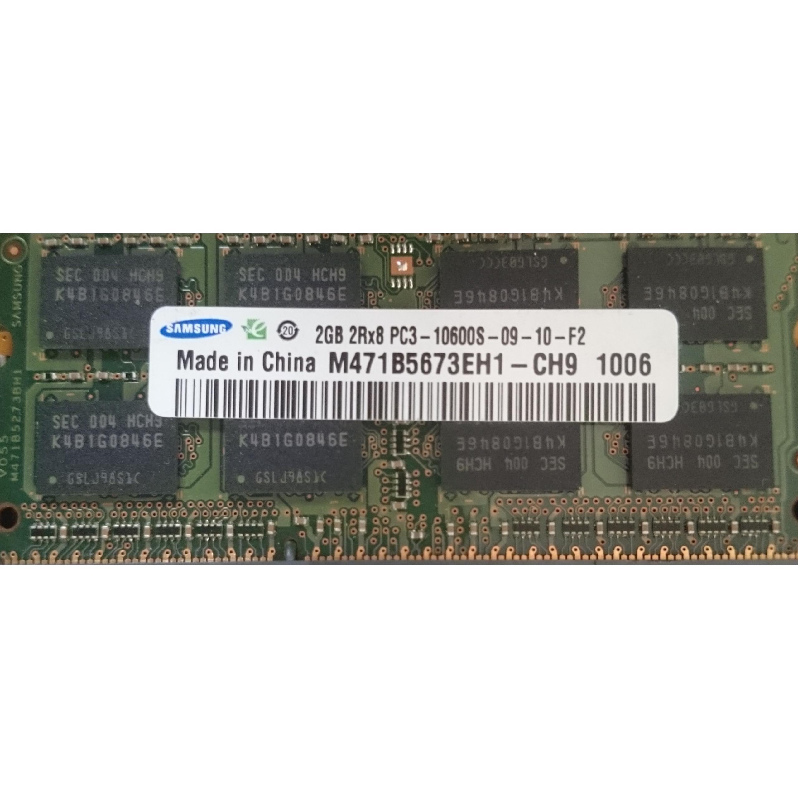 رم ( ALL IN ONE( SAMSUNG DDR3 10600 2GB
