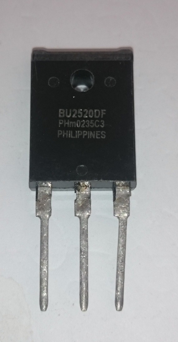 ترانزیستور 800V/10A/45W BU2520DF ساخت فیلیپین