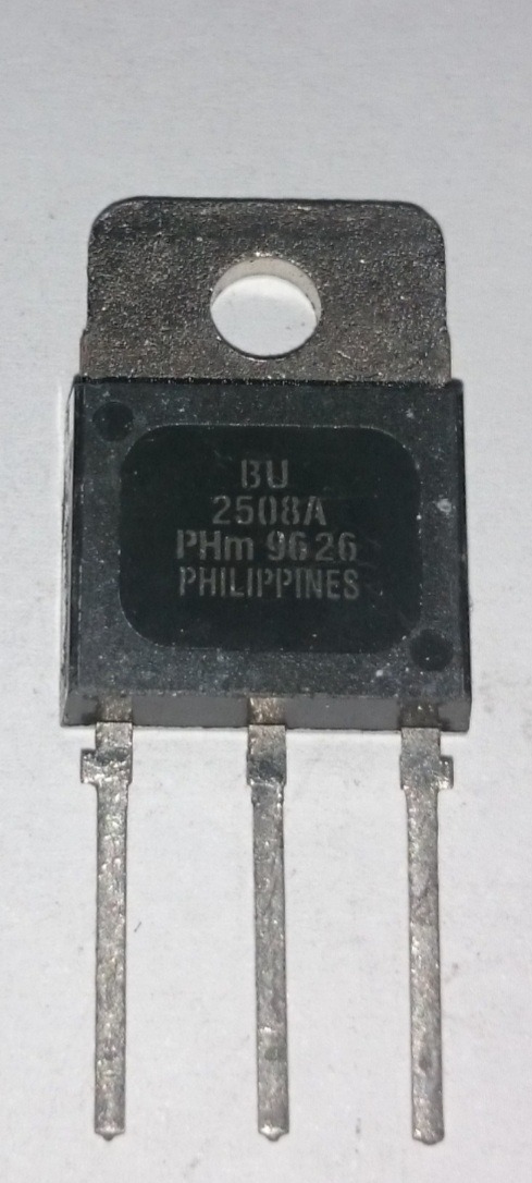 ترانزیستور 800V/10A/125W BU2508A ساخت فیلیپین