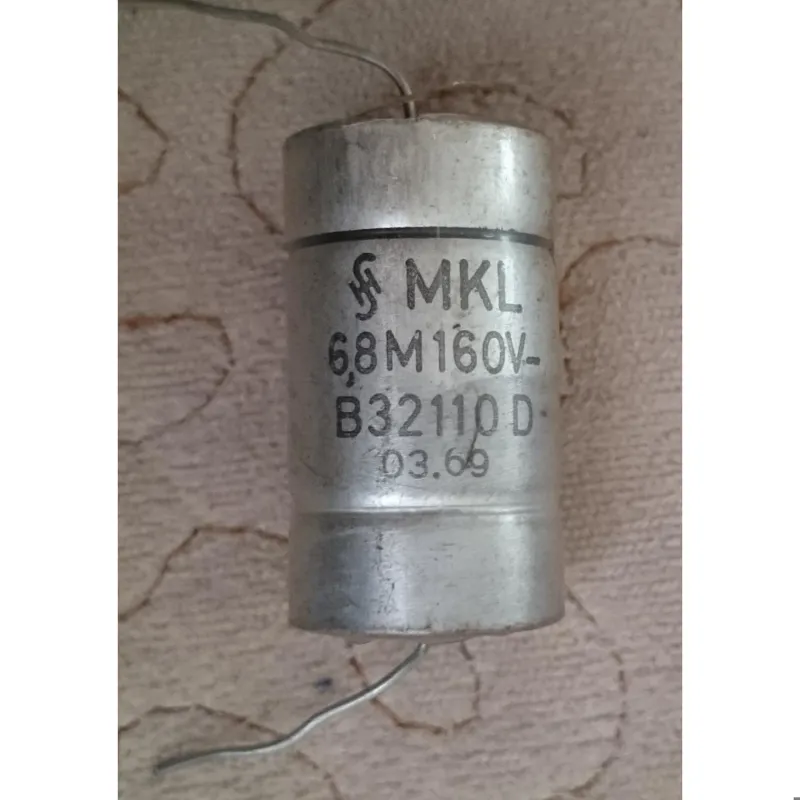 خازن روغنی 6.8 میکرو 160 ولت اوریجینال MKL زیمنس
