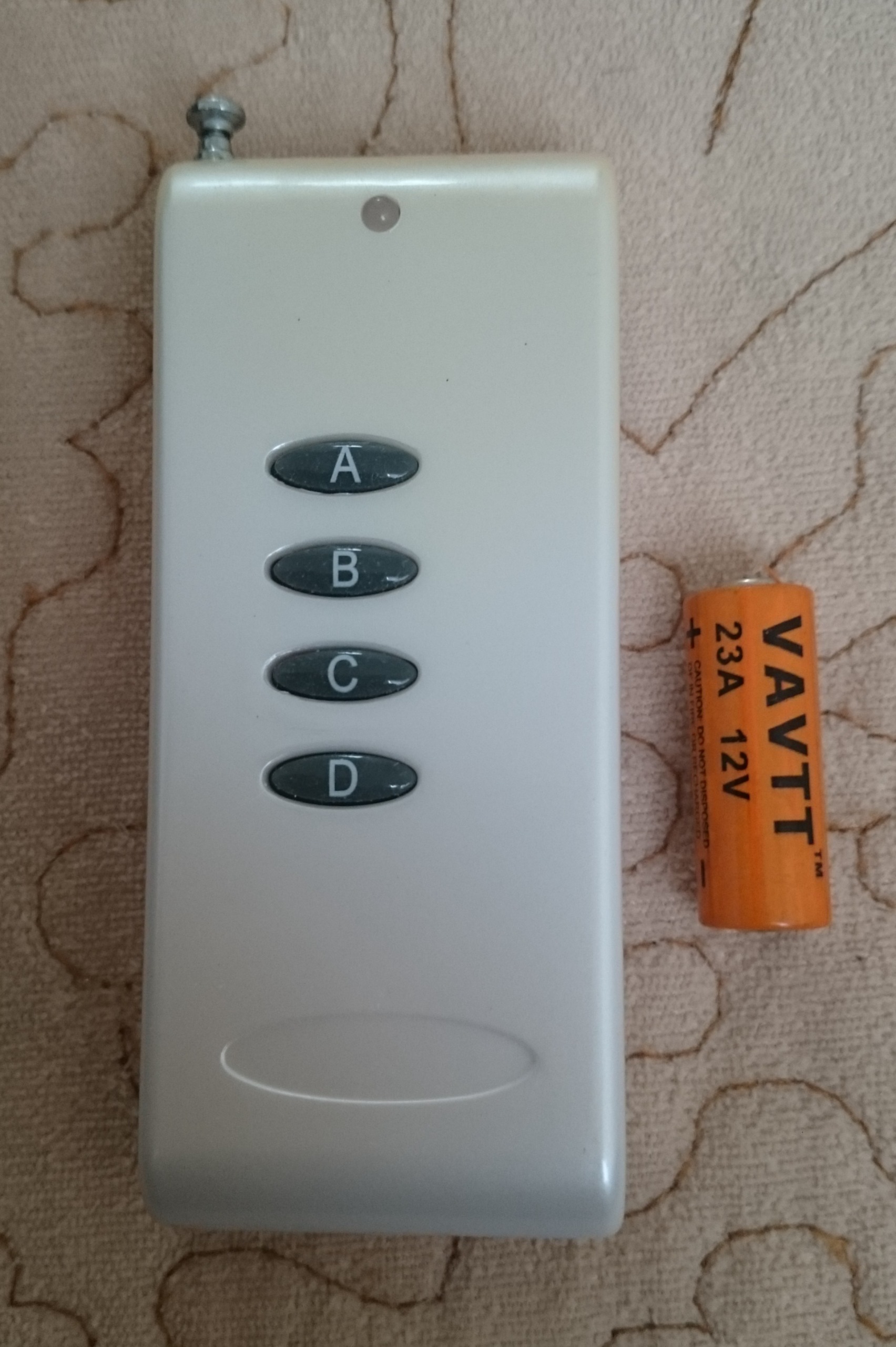ریموت کنترل فرستنده و گیرنده چهار حالته 315 Mhz
