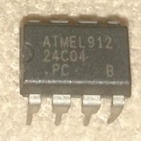 آی سی حافظه 24C04PC ایپرام 4KB برند ATMEL