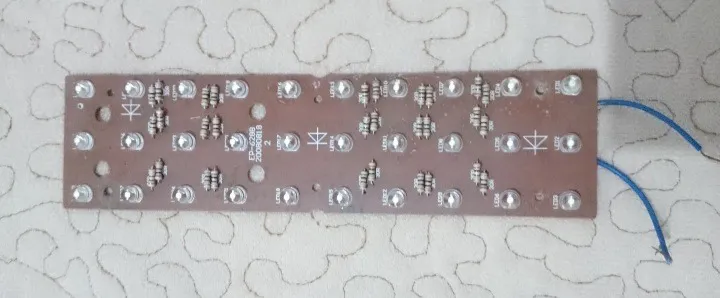 برد لامپ 30 عددی چراغ LED یخی با ولتاژ 24V / 3A