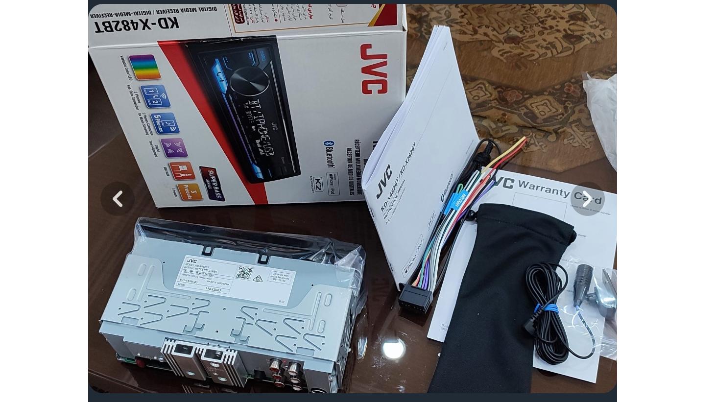 پخش جی وی سی 482 bt