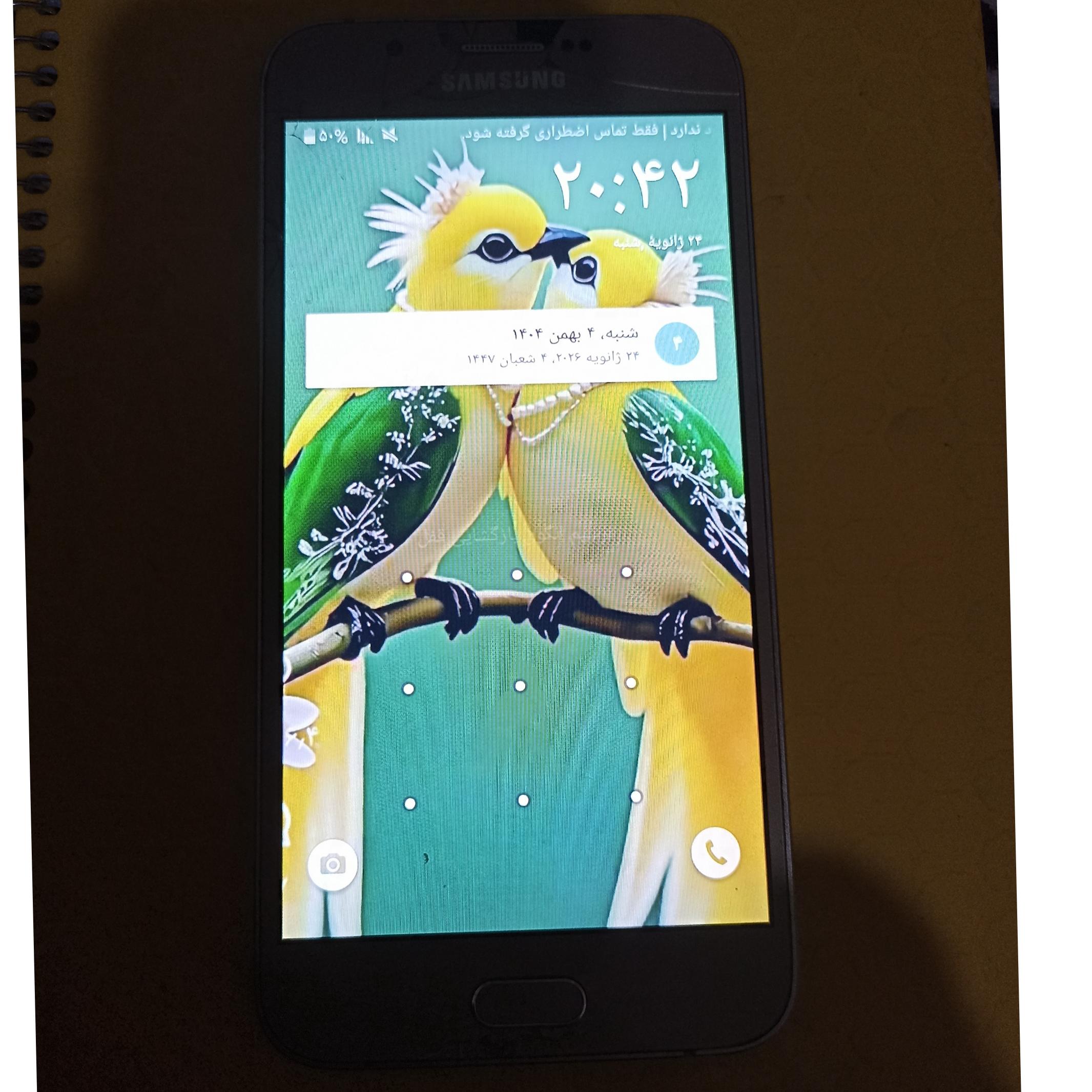 سامسونگ مدل گالکسی a8 ،(توضیحات)