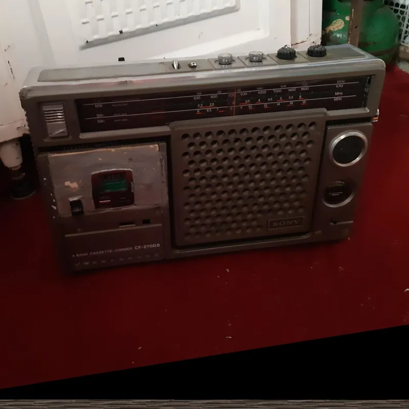 رادیو ضبط سونی قدیمی