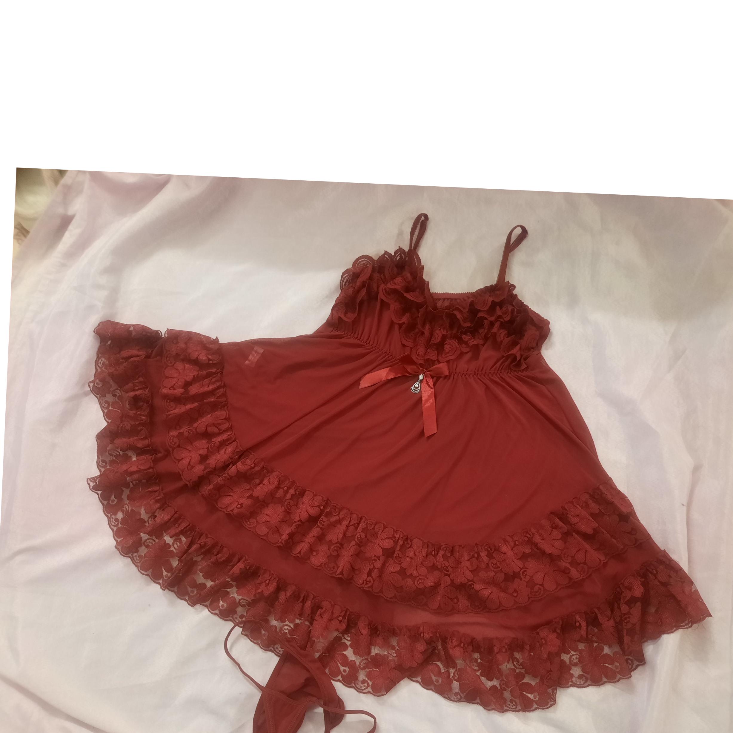 لباس خواب سرخابی پر رنگ حریر