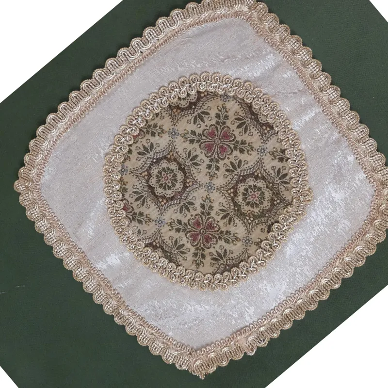 رومیز عسلی مخمل بلژیکی