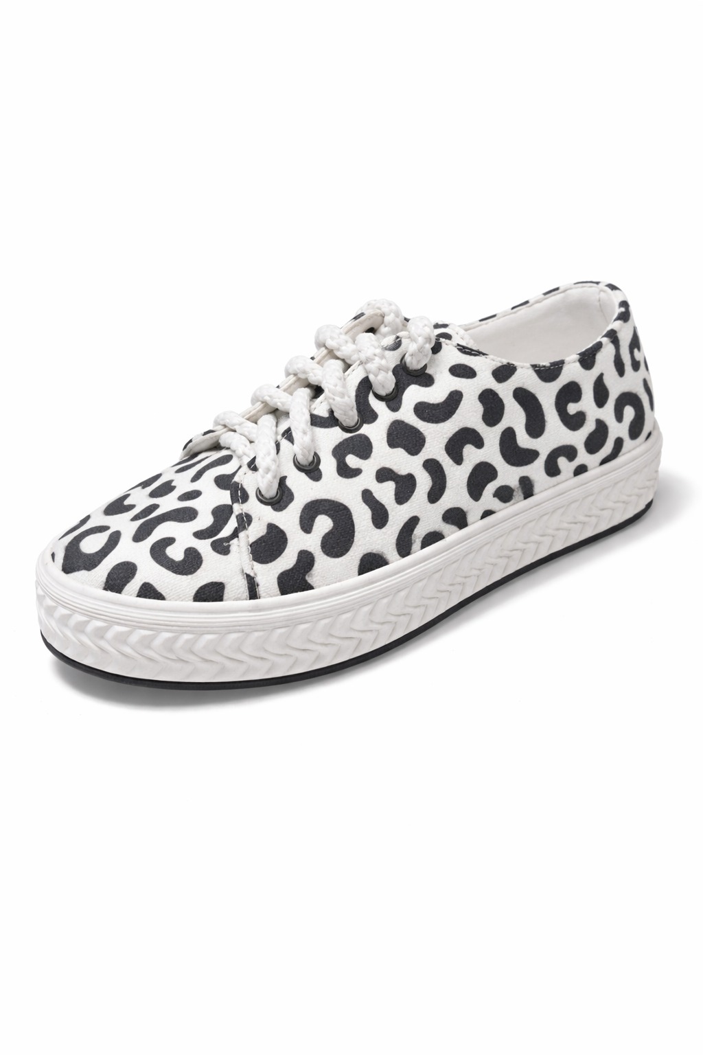 کفش ونس زنانه طرح پلنگی