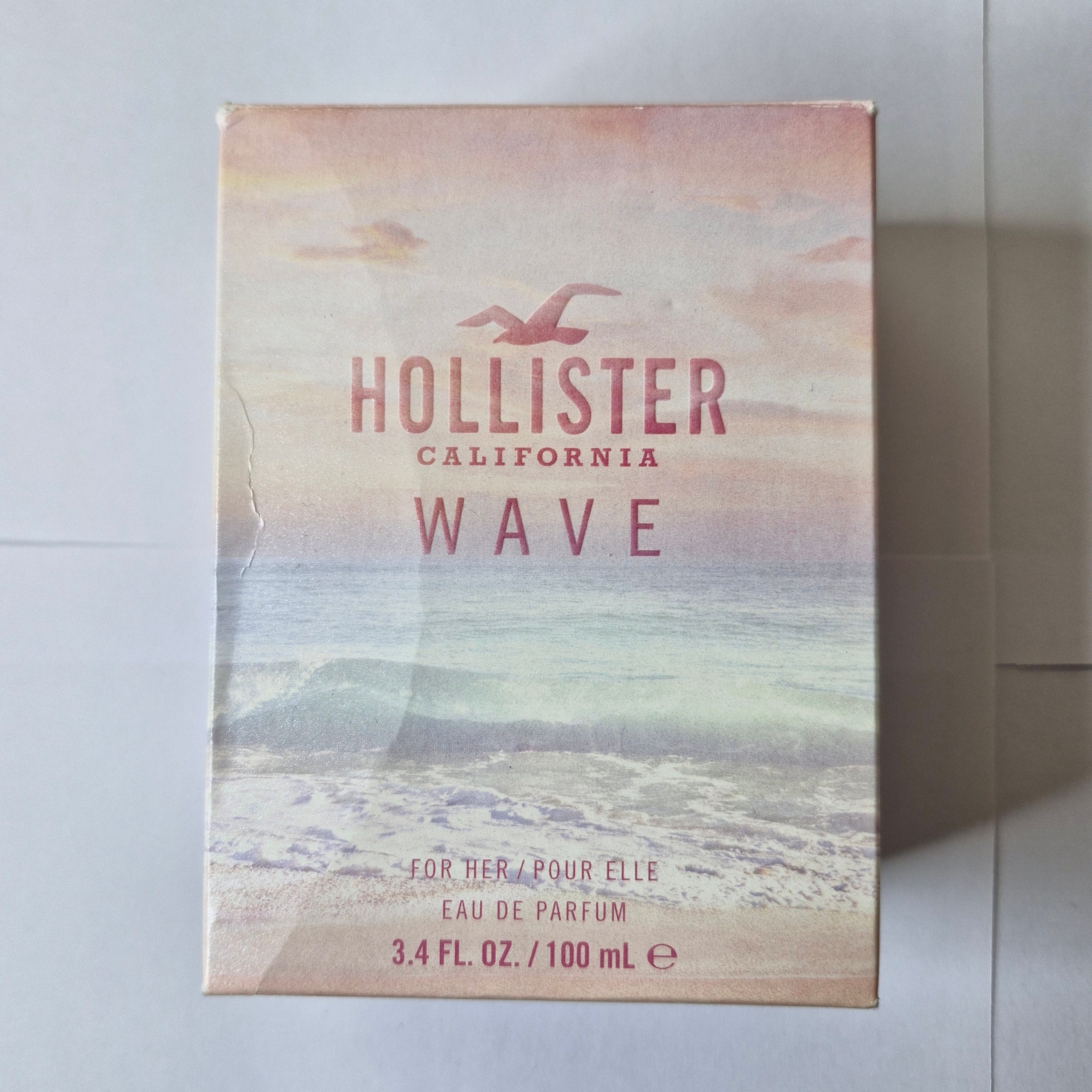جعبه خالی ادوپرفیوم HOLLISTER California آمریکا